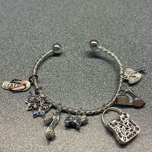 Silver Charm Bracelet